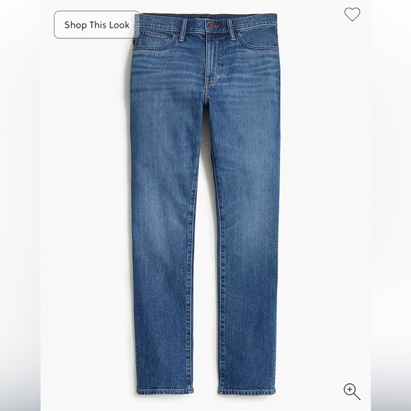 NWOT J crew blue spruce Straight-fit jean - Picture 1 of 3